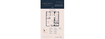 2AD_Ship Floor Plan at 125 Bronte Village, Oakville, Ontario