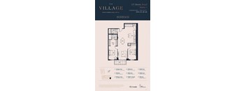 2F Floor Plan at The Village, Oakville, L6L 0H1