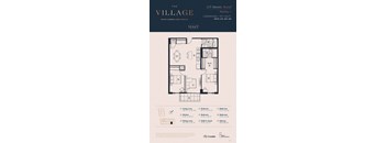 2G_Mast Floor Plan at 125 Bronte Village, Ontario, L6L 0H1
