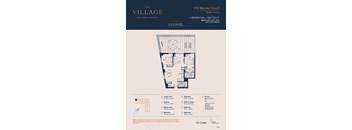 2S Floor Plan at The Village, Ontario