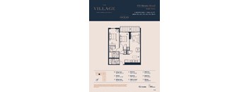2X Floor Plan at The Village, Oakville, Ontario