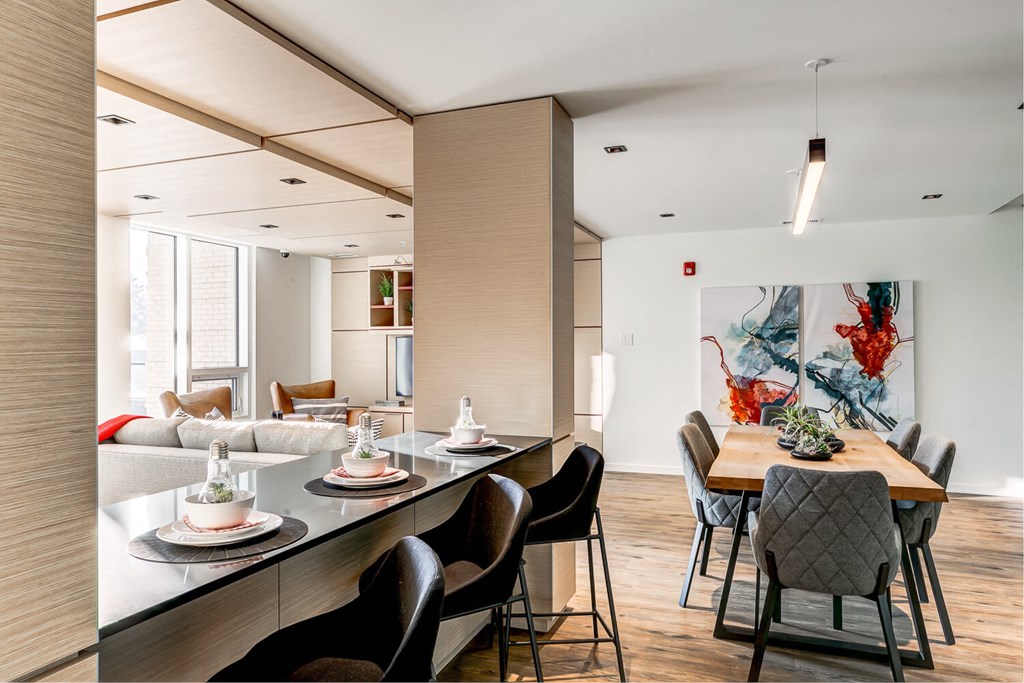 Kitchen With Dining Area at Southpark, Edmonton, AB, T6E 3S3