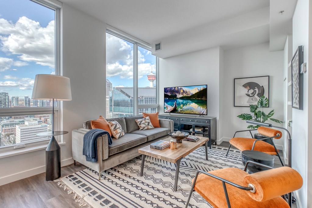 Resort Style Living Rooms at BLVD Beltline, Alberta, T2G 2K4