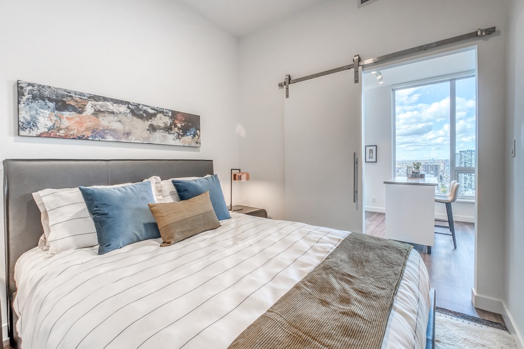 Large Bedroom at BLVD Beltline, Calgary, Alberta