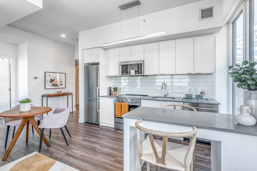 Kitchen And Dining Area at BLVD Beltline, Alberta