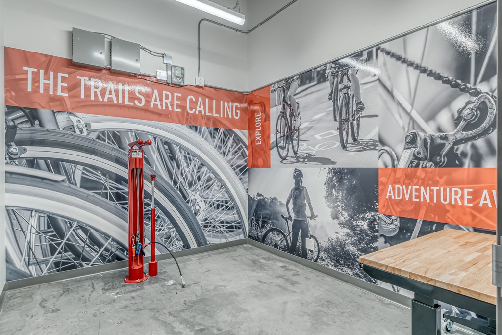 Maintain your ride at our Bike Maintenance Room at Southpark, Edmonton, AB, T6E 3S3