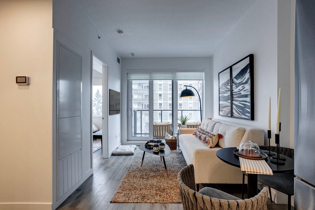 Living Room Interior at Citizen on Jasper, Edmonton