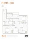 North-301 Floorplan North-301