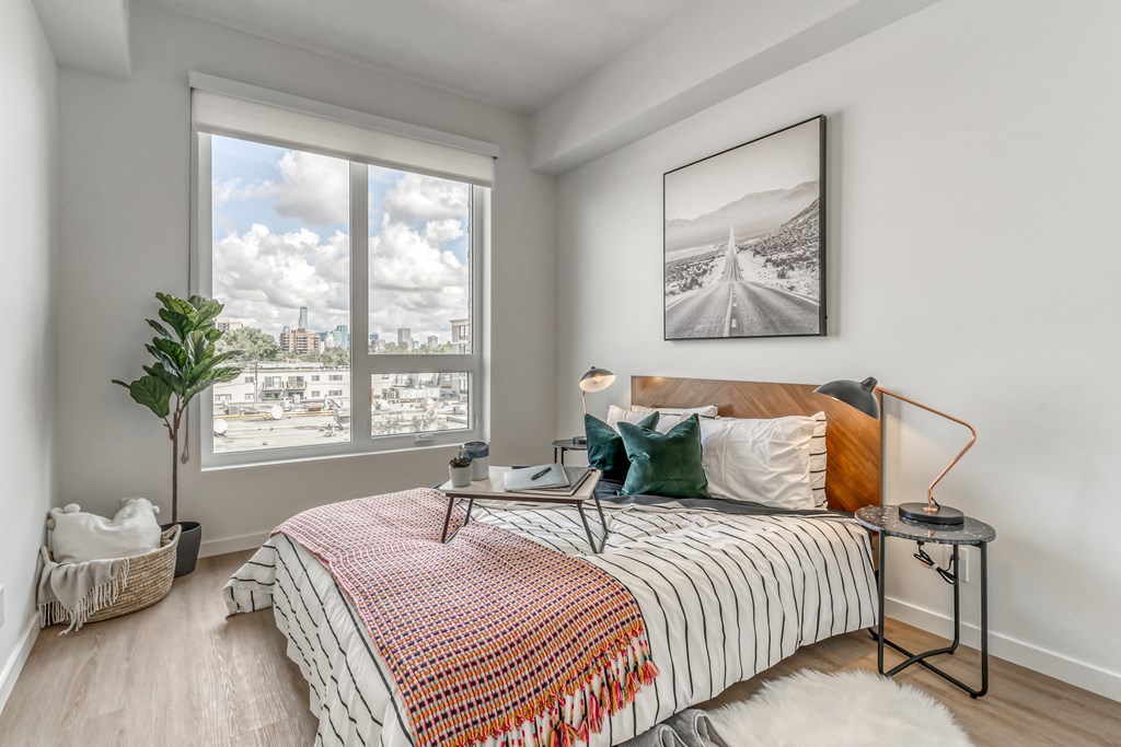 Comfortable Bedroom at Southpark, Edmonton, AB