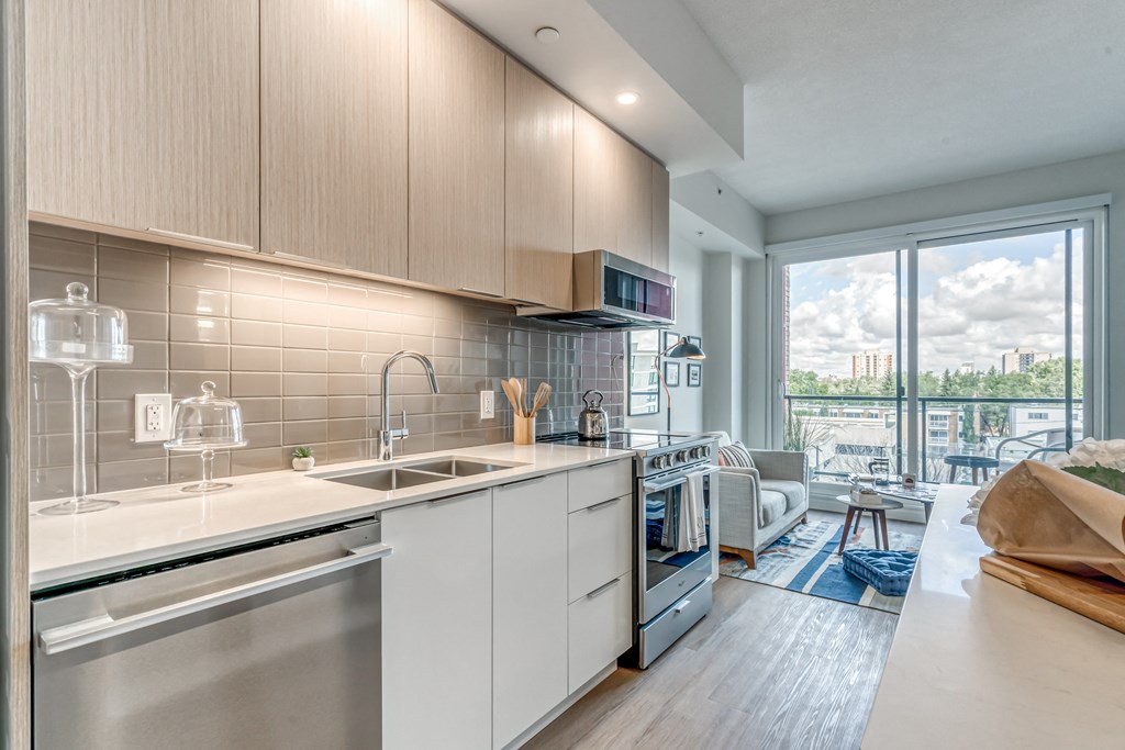 Kitchen Interior at Southpark, Edmonton, AB, T6E 3S3