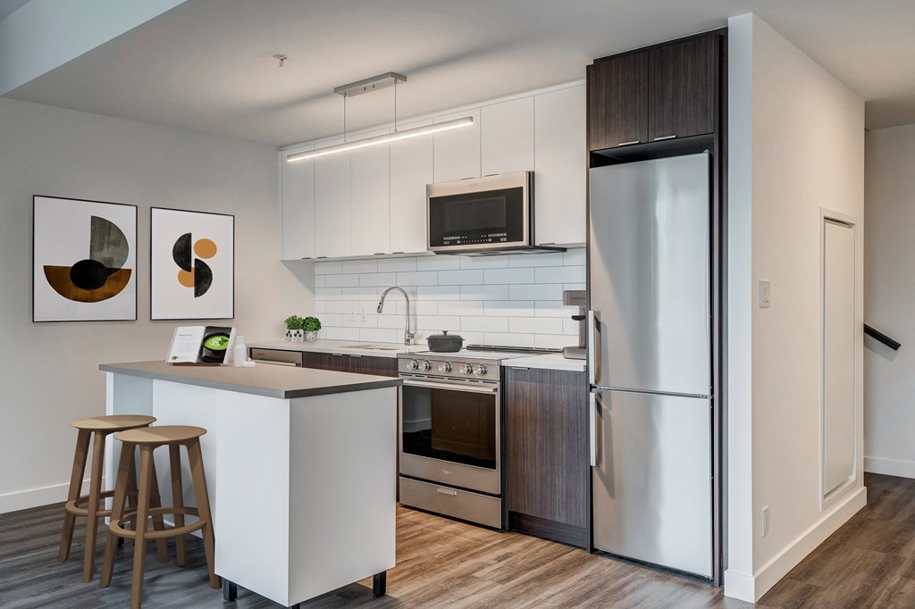 Kitchen Appliances at BLVD Beltline, Alberta