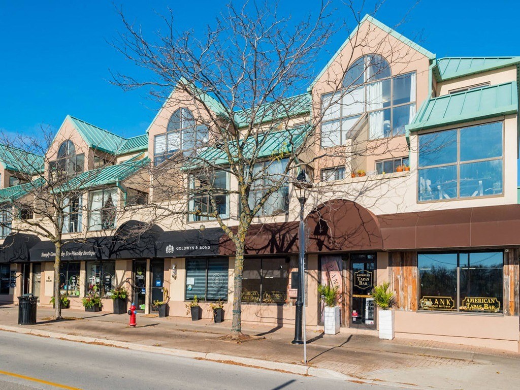 the building in which the apartment is located at The Village, Oakville, ON