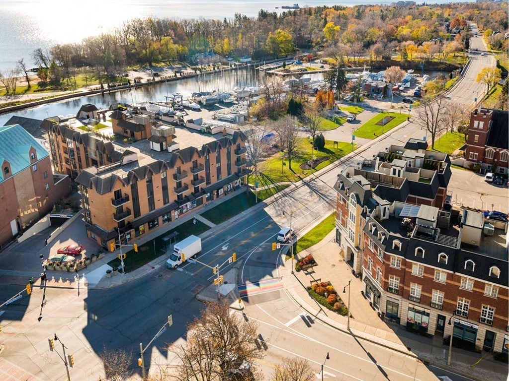 Aerial Exterior View at The Village, Oakville, Ontario