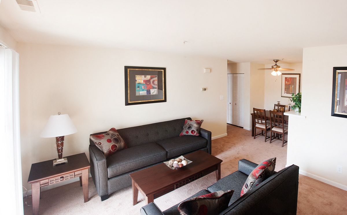 Carriage Pointe at Aquia Living Room 3