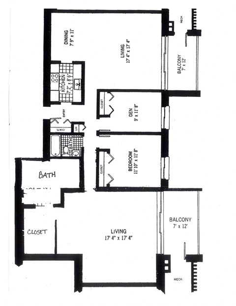 the floor plan of the house