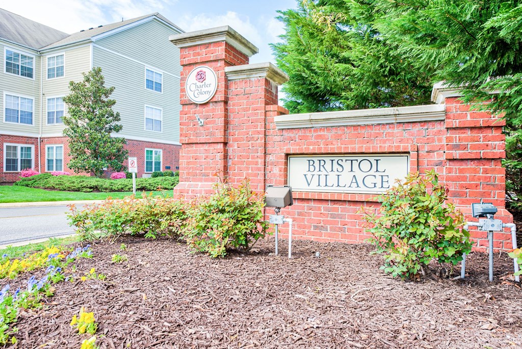 Bristol Village Apartments Signage 3