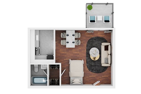 Efficiency Floor Plan