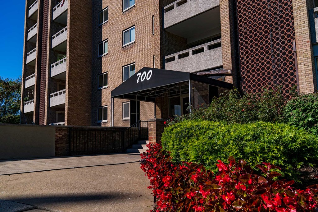 Laurel Village Apartments Building700 Entry 01