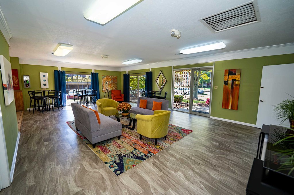 Laurel Village Apartments Community Room 005