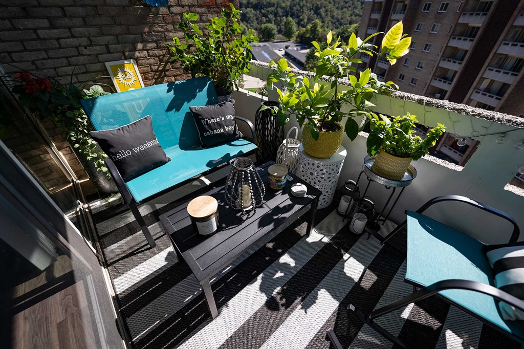 Laurel Village Apartments 2BD Balcony 3