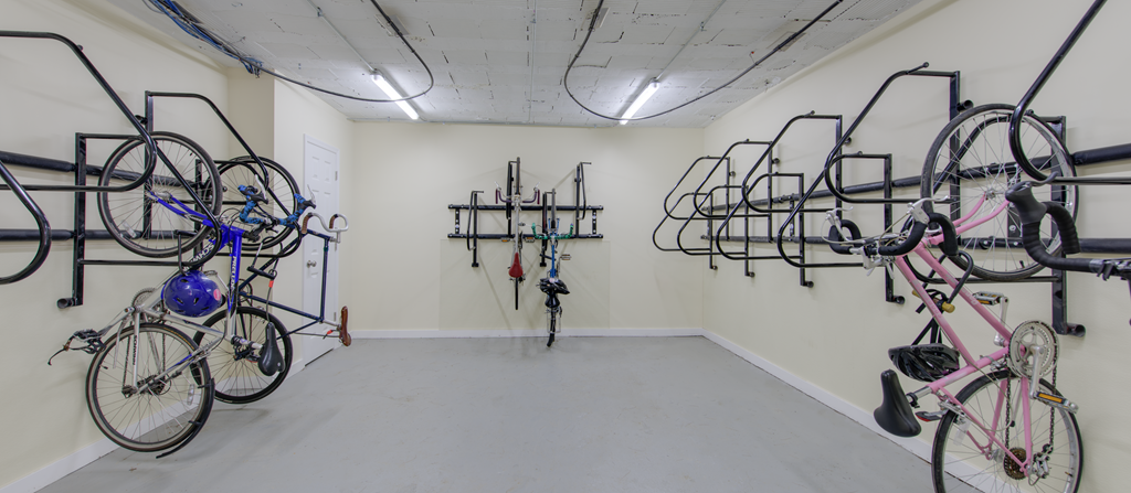 The Metropolitan Apartments Bike Rack