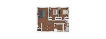 Oak Ridge Apartments Floor Plan Style 5L