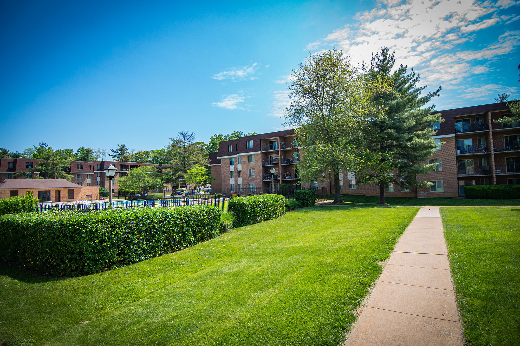 Oakton Park Apartments Building Pathway 27