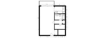 Silver Spring House Studio Floor Plan