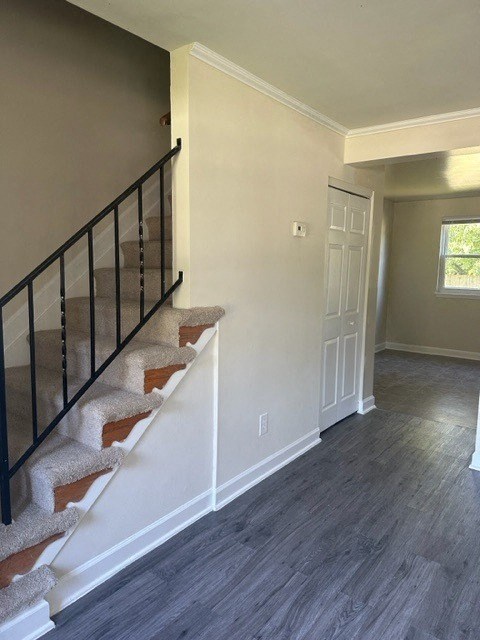Weldon Townhomes Living stairs