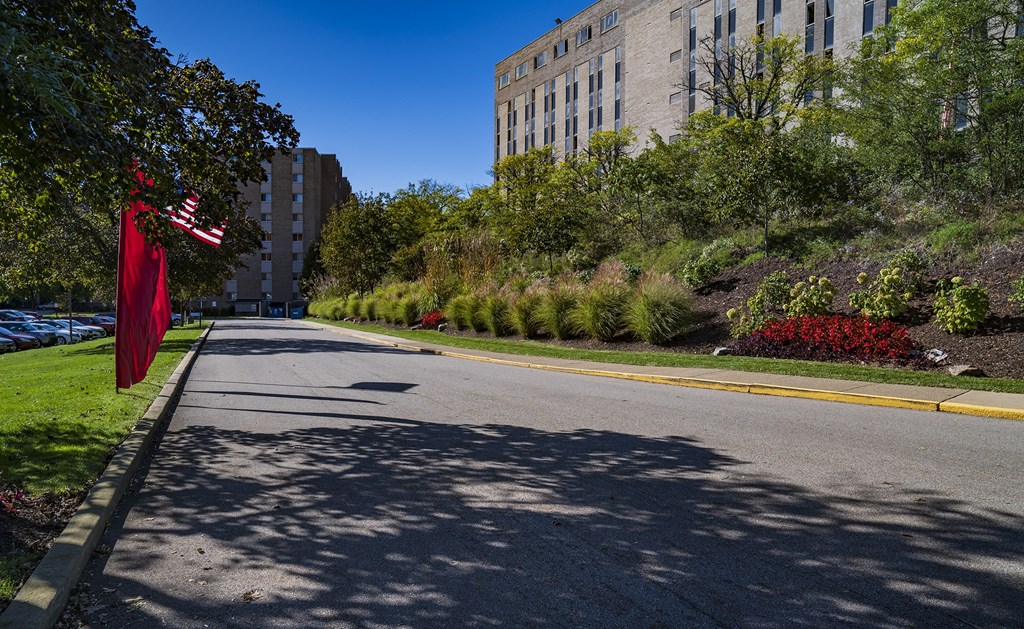 Laurel Village Apartments Drive 02