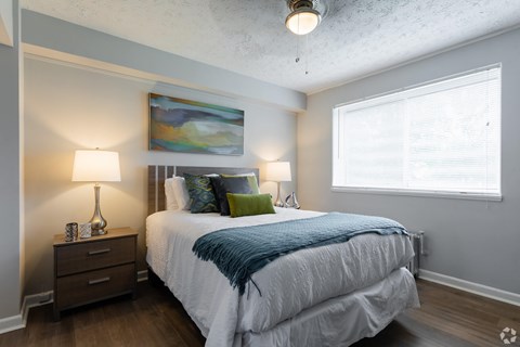 Large Bedroom at The Lawrence Apartments, Greenbelt, Maryland