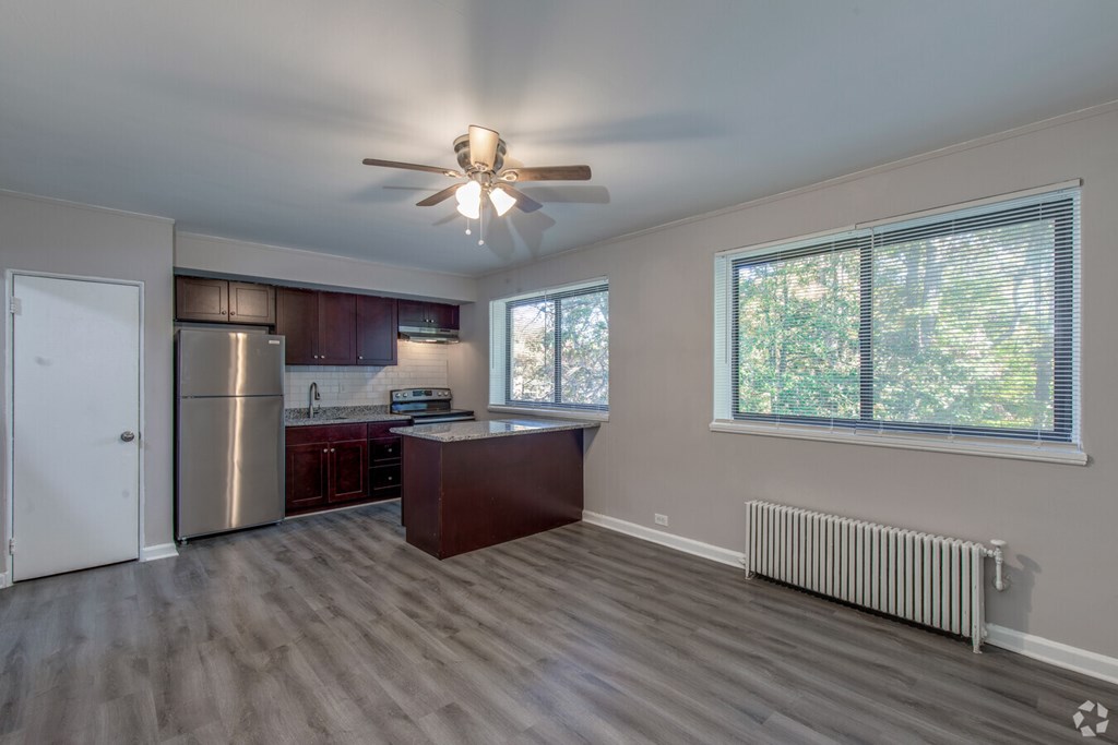Living And Kitchen at Greenbelt Properties, Maryland