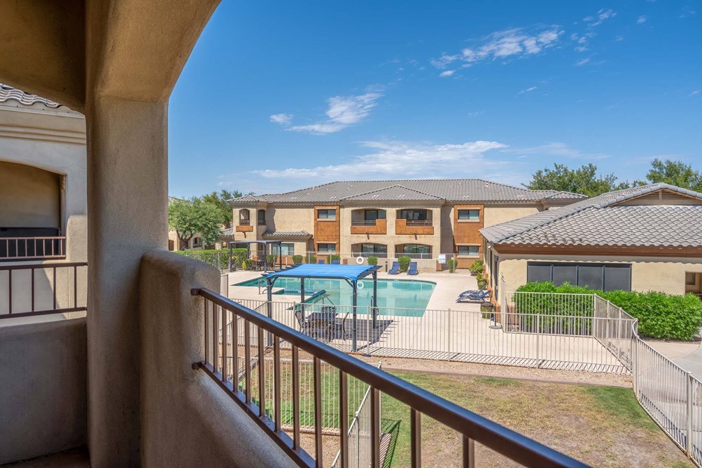 View From Balcony at Sereno Townhomes, Glendale, Arizona