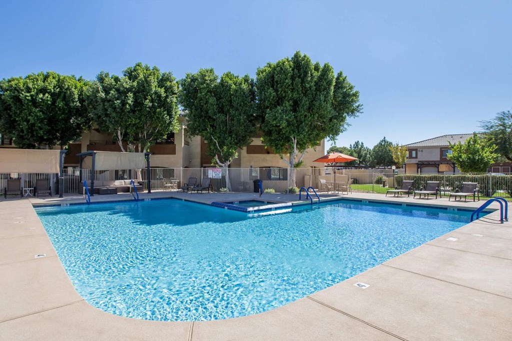 Sparkling Pool at Sereno Townhomes, Glendale