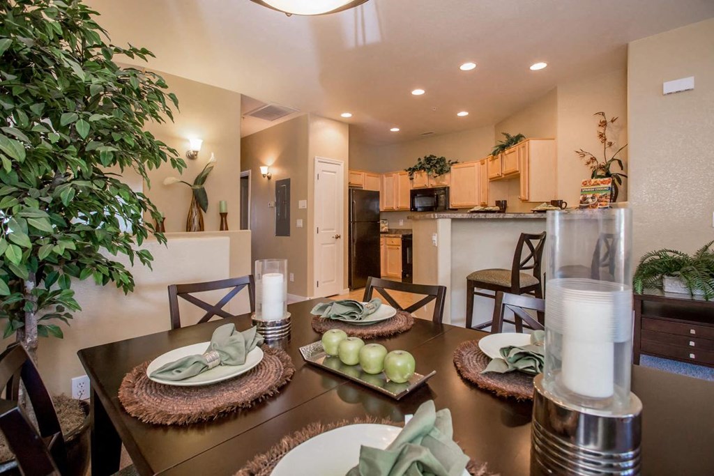 Dining And Kitchen at Sereno Townhomes, Glendale, 85302