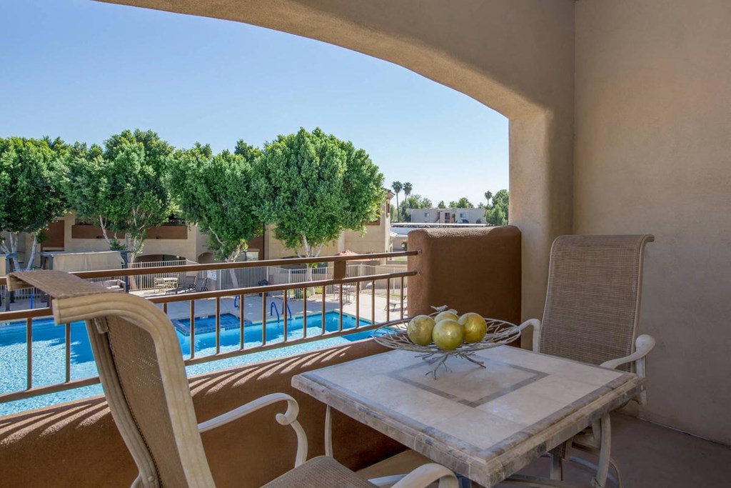 Balcony And Patio at Sereno Townhomes, Arizona, 85302