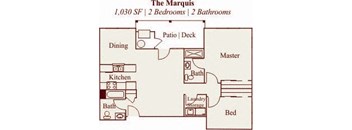 The Marquis - starting at $1,100/mo.