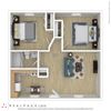 Two Bedroom One Bath