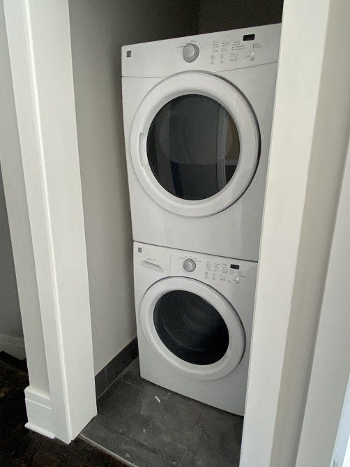 Full size washer and dryer