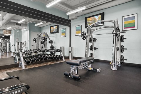 LaVida Apartments - Downtown Miami apartments - fitness center