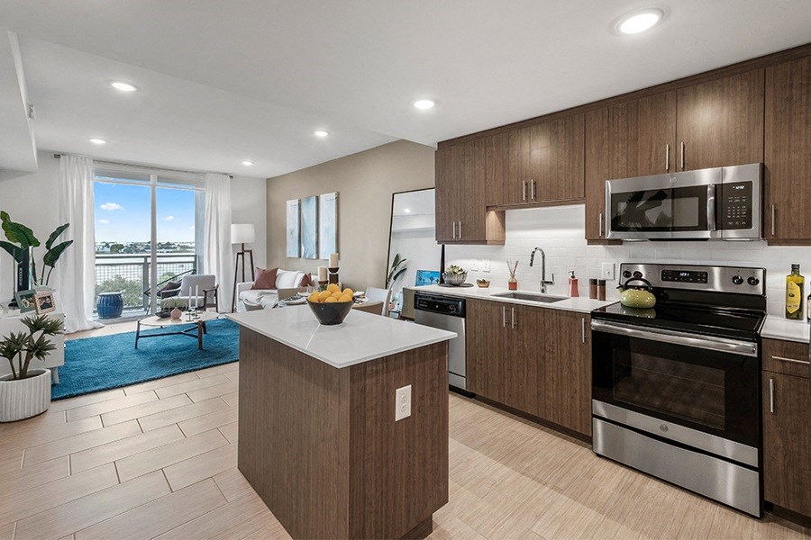 Kitchen LaVida Apartments - Doral apartments - model home