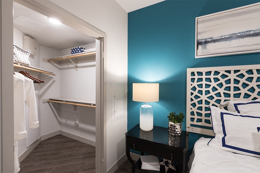 Luxury apartment homes in Brea, CA - Joule La Floresta - walk-in closet
