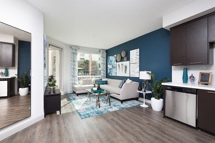 Joule La Floresta - hardwood-style flooring - Brea, CA