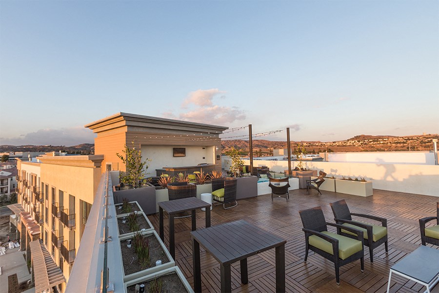 Luxury apartment homes in Brea, CA - Joule La Floresta - Santa Ana views