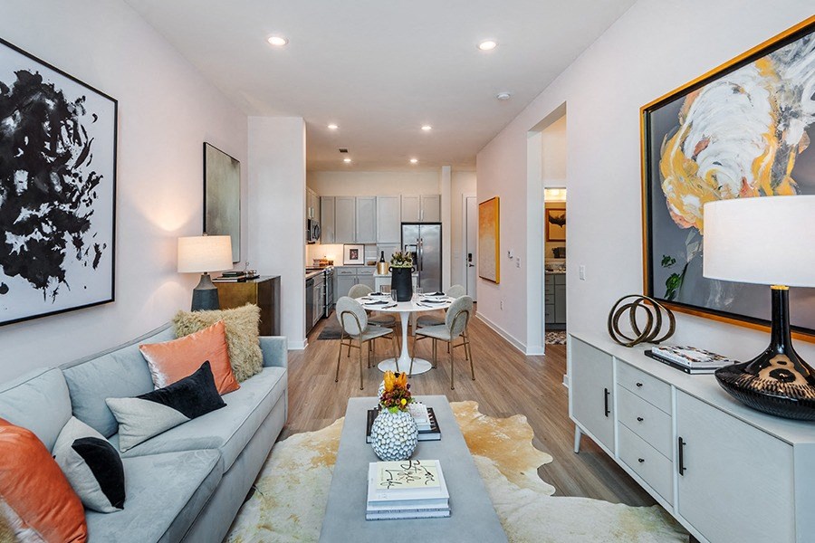 Select homes also feature built-in bars with wine rack