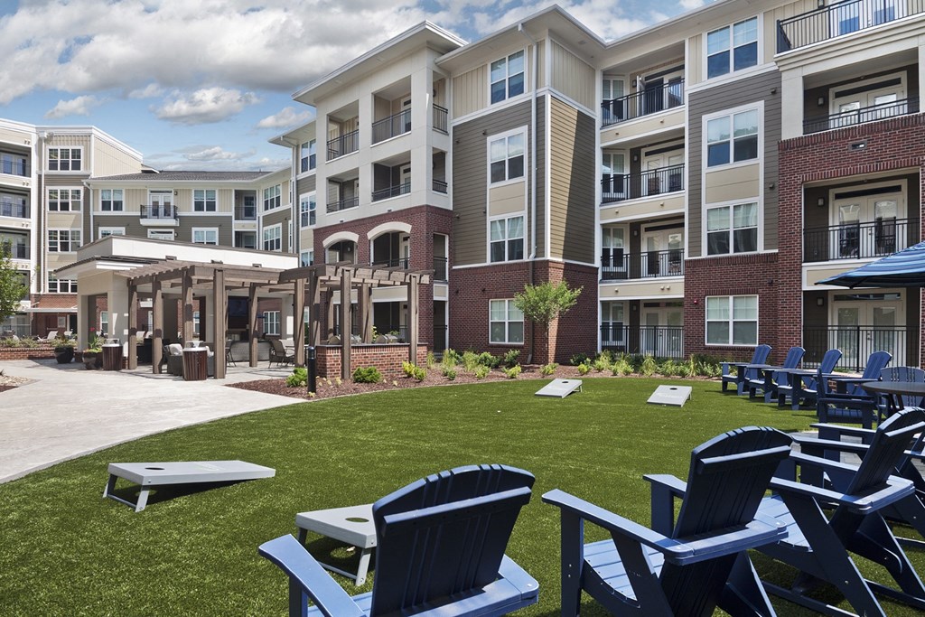 Marshall Park - Raleigh, NC - courtyard