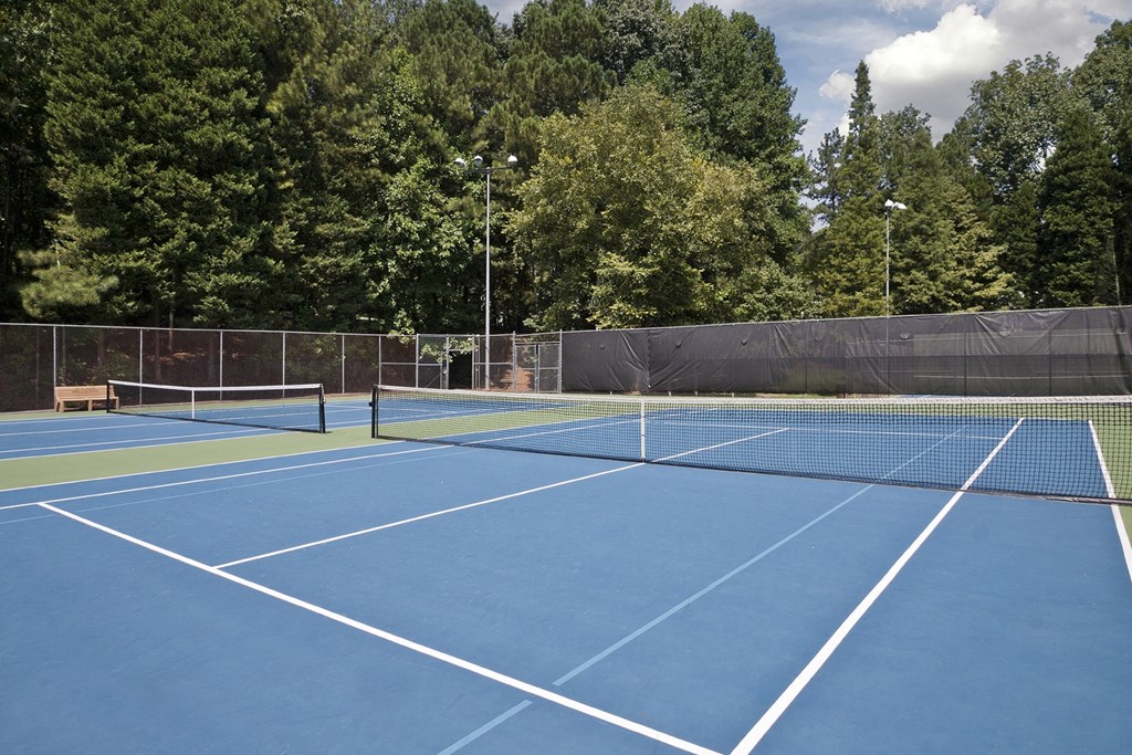 Marshall Park - Raleigh, NC - tennis court