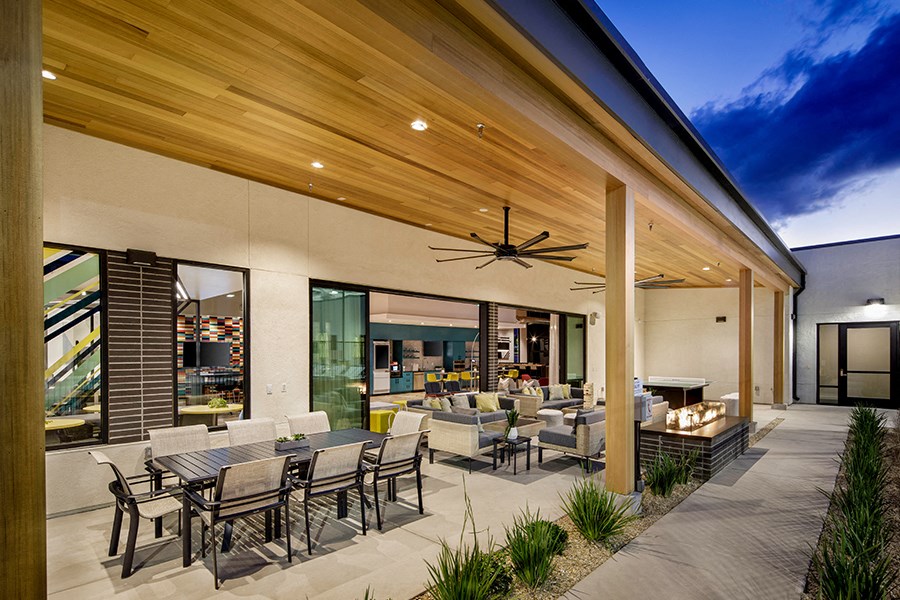 Pace Apartments - South Las Vegas Summerlin apartments - outdoor lounge