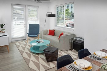 Living Room Pace Apartments - South Las Vegas apartments - open floor plans - Photo Gallery 5