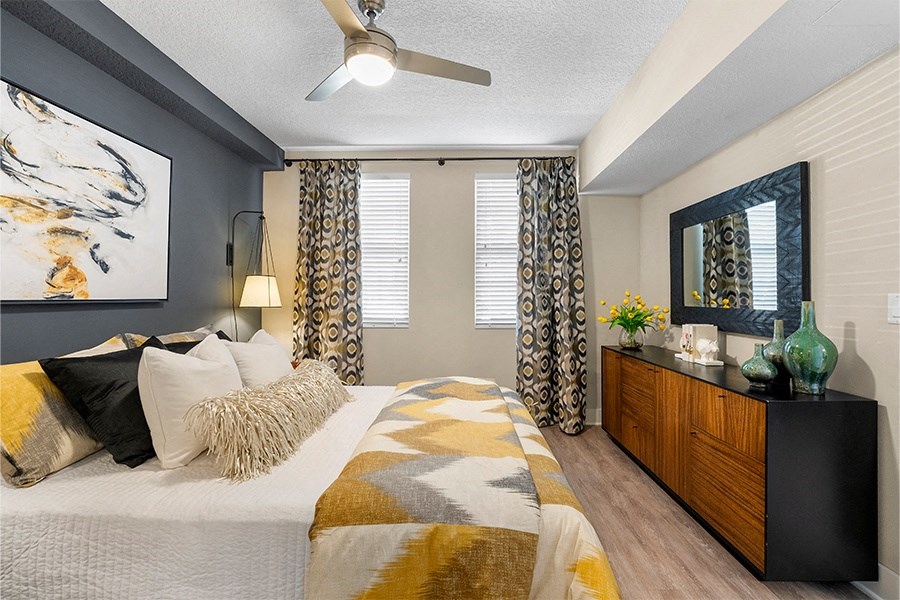Bedroom The District Boynton - Boynton Beach, FL - bedroom ceiling fans